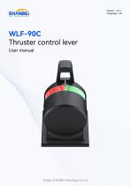 WLF-90C_Thruster control lever_User manual_EN_V1.5-1