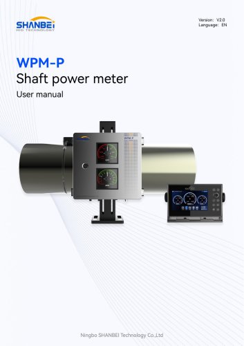WPM-P_Shaft power meter_User manual_EN_V2.0