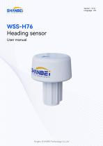 WSS-H76_Heading sensor_User manual_EN_V1.0