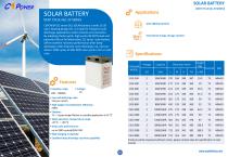 CSPower Solar Gel Battery 2V - CG2V Series-1