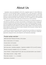 Lanhe Underwater Connector Catalog -2