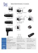 Metal Shell 66 Series 4 Contacts