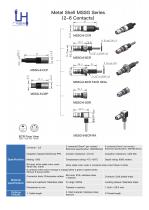 Metal Shell MSSG Series (2-6 Contacts)