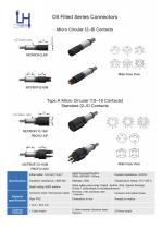 Oil Filled Series Connectors Micro Circular (2-8)-1