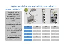 Drying systems for work equipment and footwear-2
