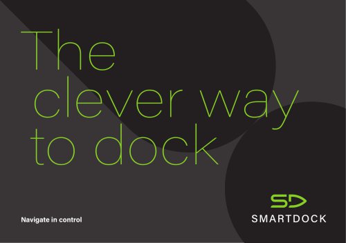 SMARTDOCK by Thitronik – Intelligent smartphone-controlled boat maneuvering and docking system | Product catalogue