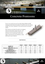 Floating Concrete Pontoons