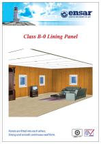 B-0 Class Lining Panel-1