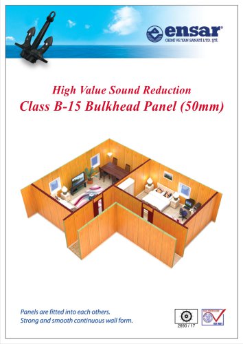 B-15 Class Sound Reduction Partition Panel