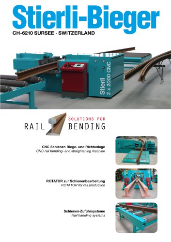 Solutions for RAIL BENDING