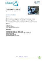 Gearshift cover - 1