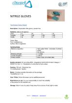 Nitrile Gloves ( powder free ) - 1