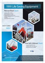 YMV Freefall Lifeboat Davit Brochure - 1