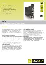 S-60 E - One-channel IP video encoder - 1