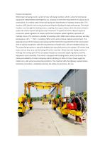 Wheel-type rail laying crane - 1