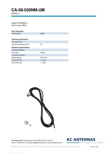 CA-58-030NM-UM