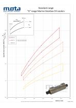 "G" range Marine Gearbox Oil coolers