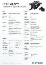 FIFISH W6 NAVI Technical Specifications-1