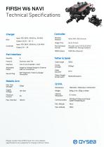 FIFISH W6 NAVI Technical Specifications-2