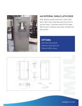 A60 INTERNAL SINGLE LATCH DOOR - 1