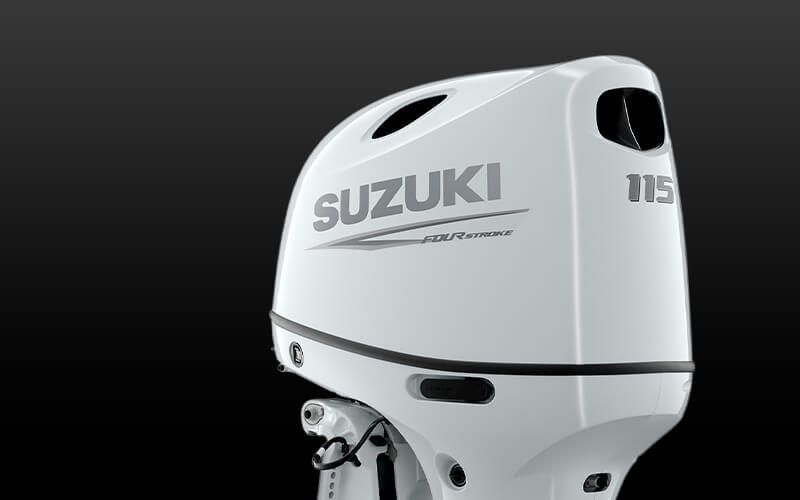 Motor de popa - DF115 - Suzuki Marine - a gasolina / para