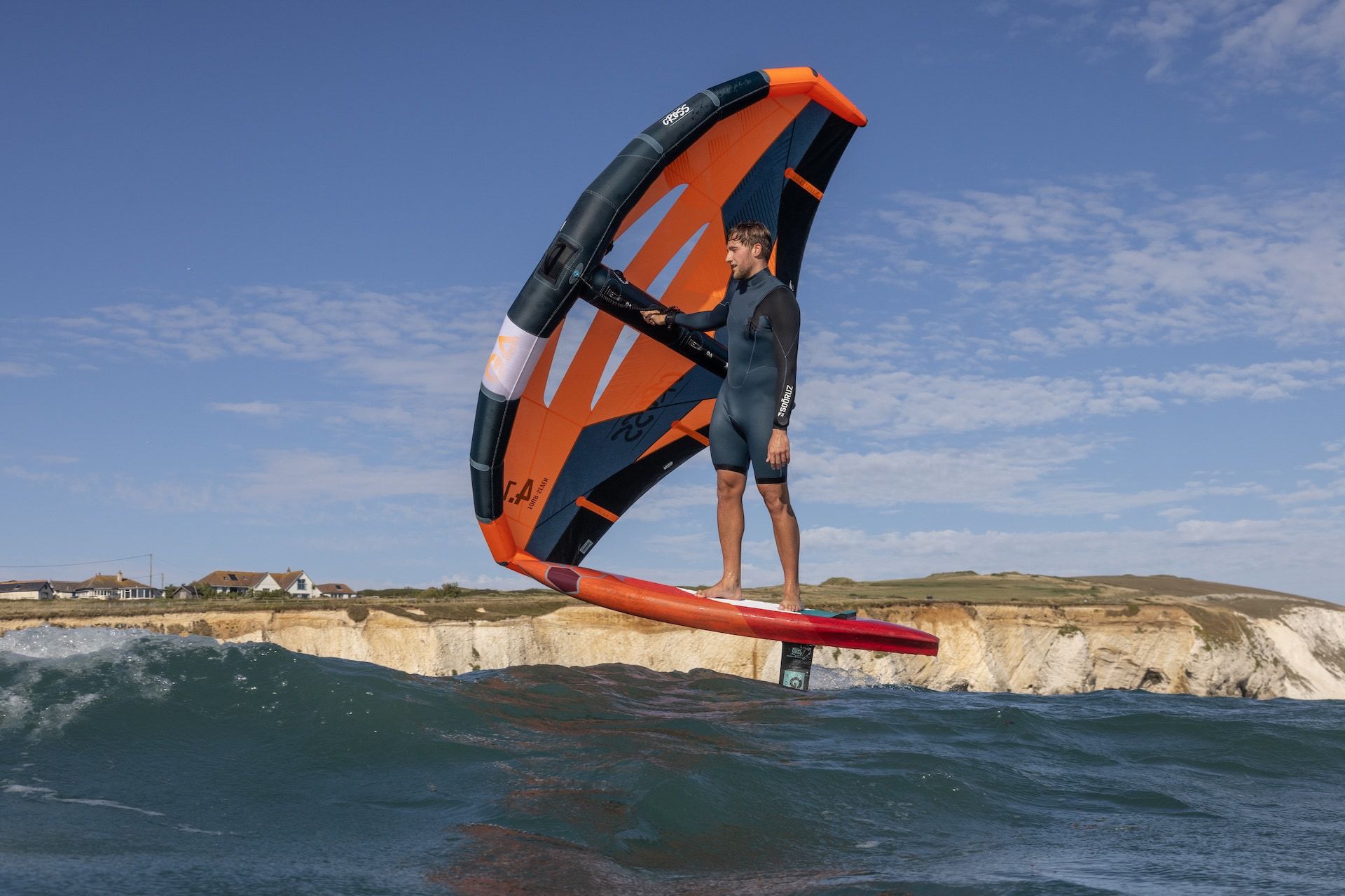 Prancha de windsurf para ventos fracos - SUPER YAKA - Tabou - com foil