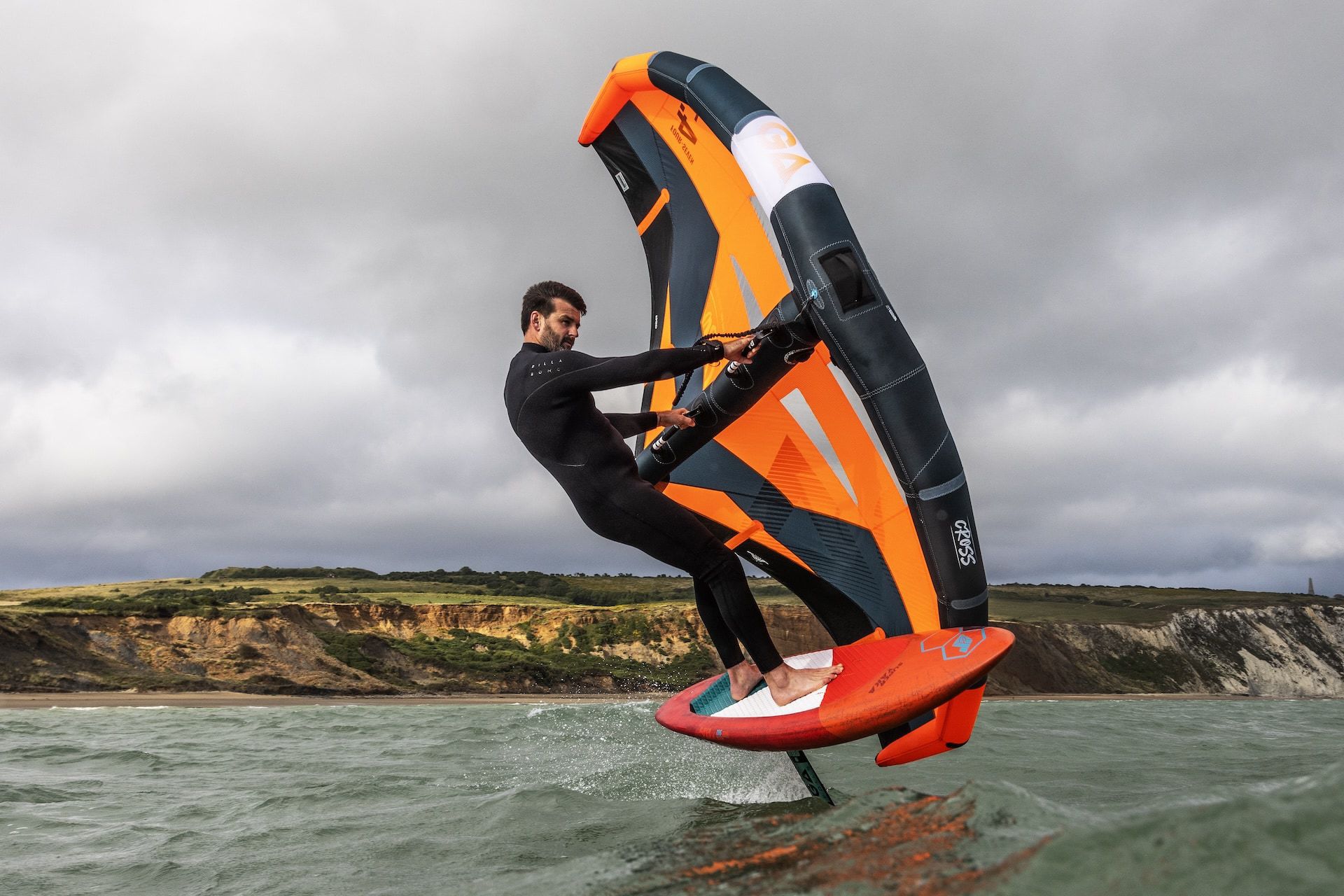 Prancha de windsurf para ventos fracos - SUPER YAKA - Tabou - com foil