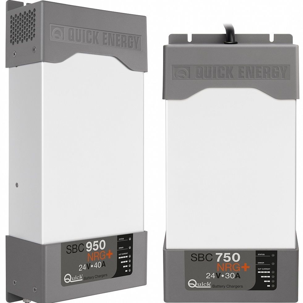 AREA Chargeur 12V 12A Quick SBC 140 NRG+ FR – Multiple Sorties, Pour Batteries Bateaux, Camping-cars, 3 étapes De Charge