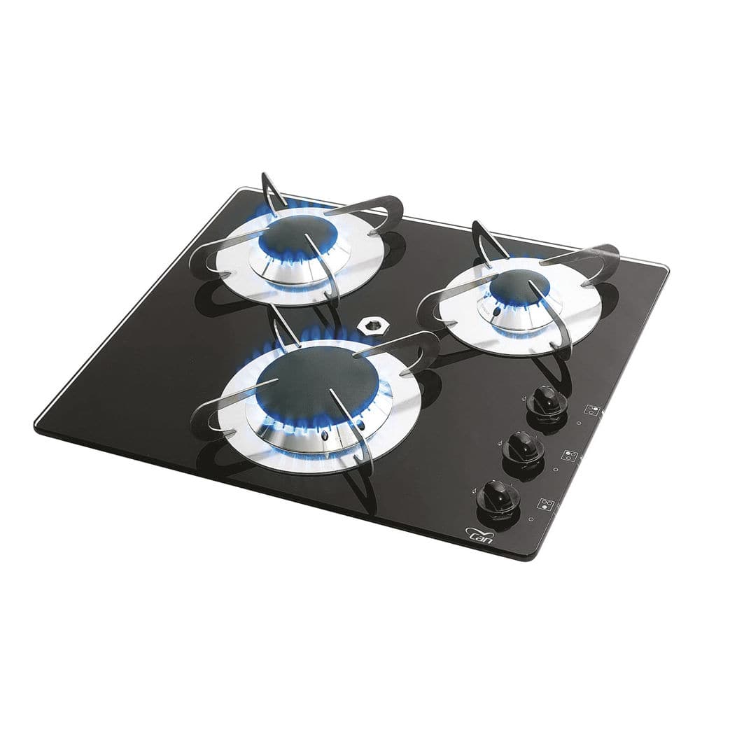 Cooktop a gás PV1352 CAN DI BELLINI MAURO para barco / 3 bocas / de embutir