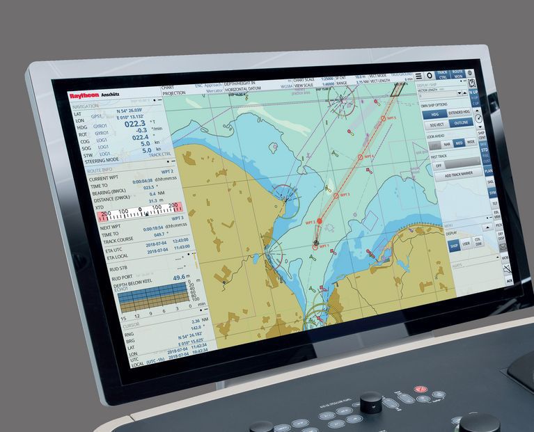 Radar para navio - NX - Anschuetz - ATA / com ECDIS / colorido