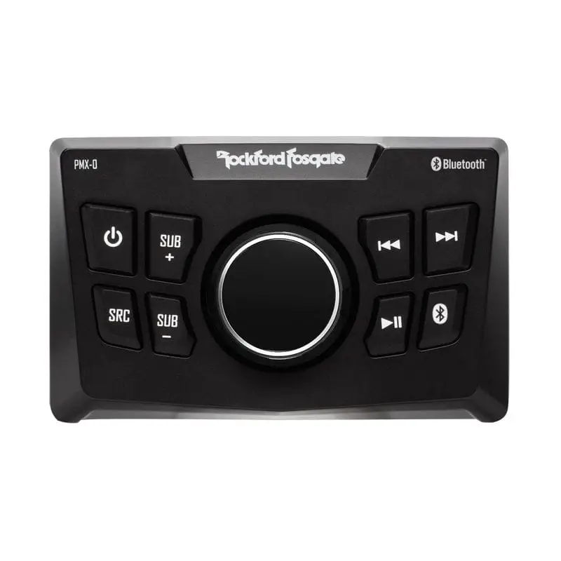 Rockford PMX-0 Bluetooth デジタルメディアレシーバー Leitor de áudio USB - PMX-0 - Rockford Fosgate - impermeável