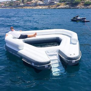 equipamento de diversão aquática ilha / flutuante / para iate