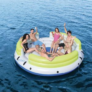 sofá flutuante de 6 lugares