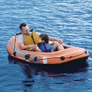bote inflável a remo