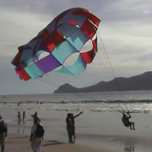 parasail para decolagem de praia