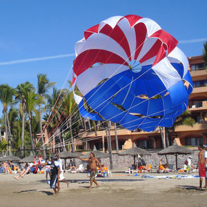 parasail para decolagem de praia