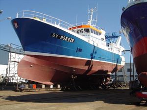 barco profissional de arrasto