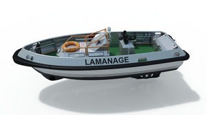 embarcação LH / com motor de centro