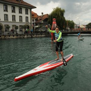 prancha de stand-up paddle de Race / de turismo / para fitness / inflável