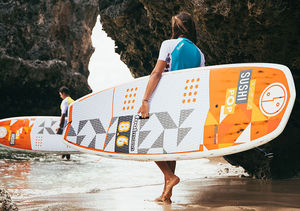 prancha de stand-up paddle de Wave / em carbono