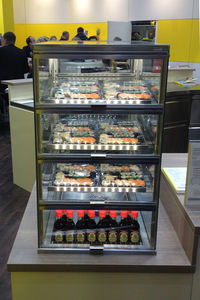 vitrina refrigerada para navio