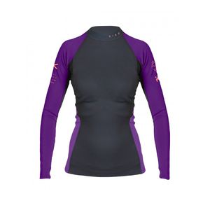 camiseta de neoprene de mangas longas
