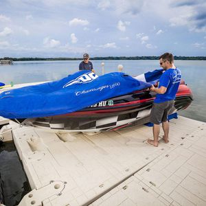 píer flutuante / modular / de atracação / para barco