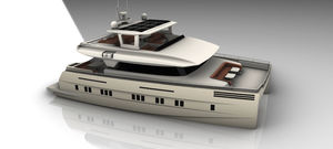 iate a motor catamarã