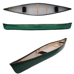 canoa multiusos / de rio / de 2 lugares / em polietileno