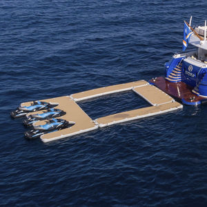 piscina flutuante