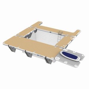 rampa de wakeboard flutuante