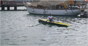 barco de remo de lazer