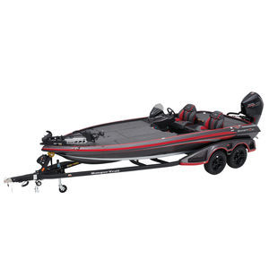 bass boat com motor de popa