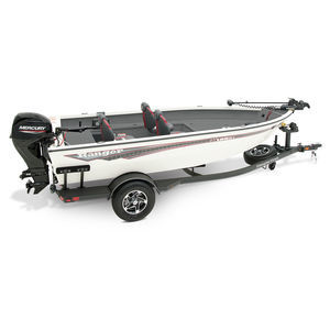 bass boat com motor de popa 1